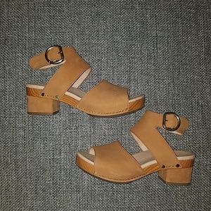 Tan Dansko sandals